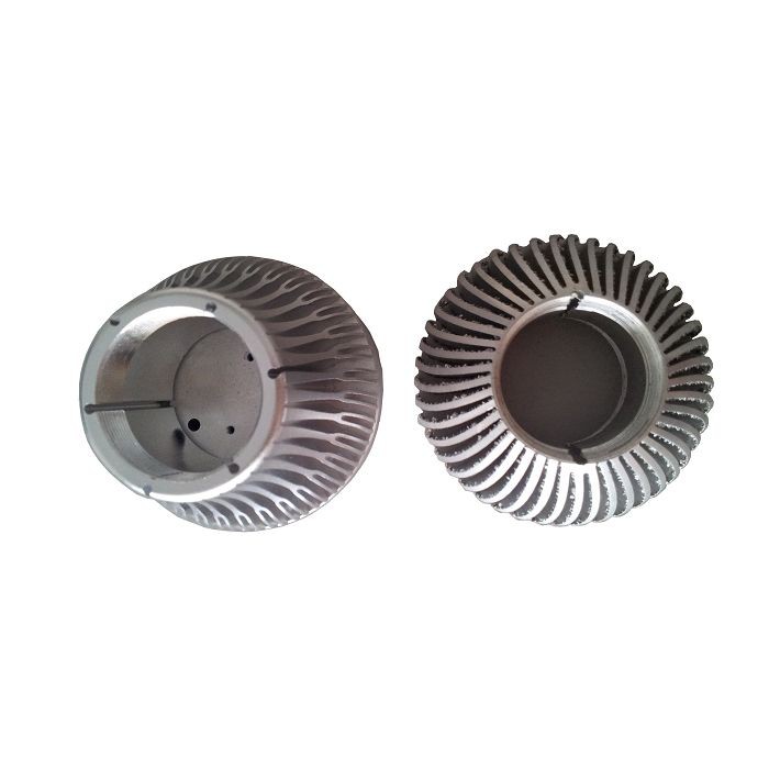 Aluminum LED bulbs Turning Heat Sink